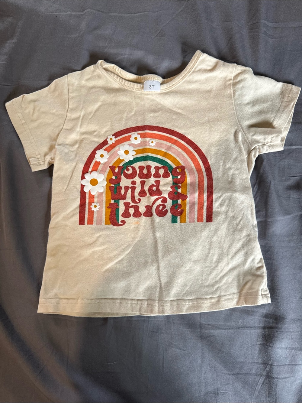 Young wild & three shirt